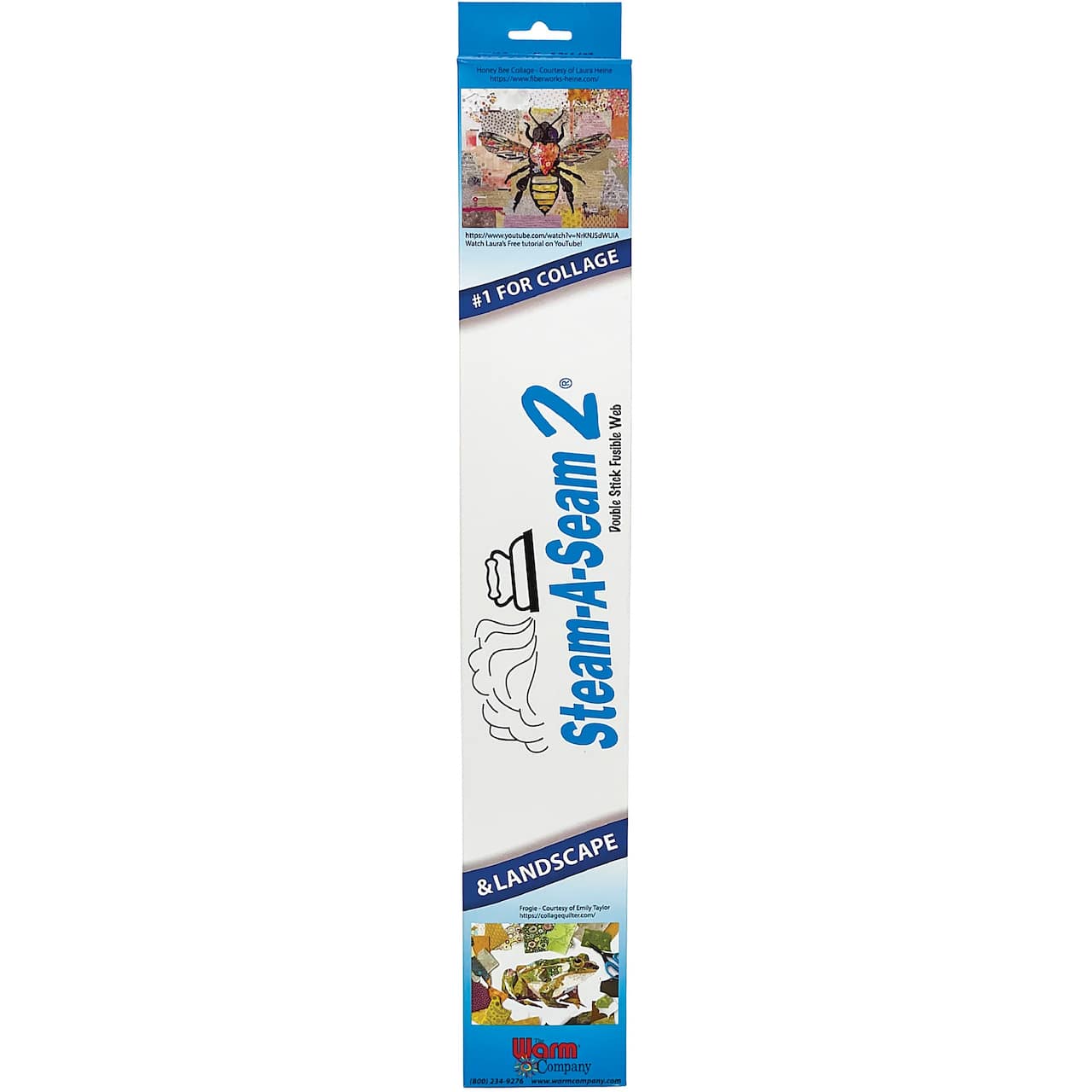Warm Company® Steam-A-Seam 2® Fusible Web, 18" x 3yd.